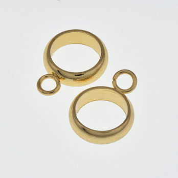 Бейл з нержавіючої сталі, 10,5х8х2,5 мм, Золото (STL-058437)