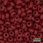 Бісер чеський 2/0, №93210, Червоний темний, Натуральний (BIS-044916)