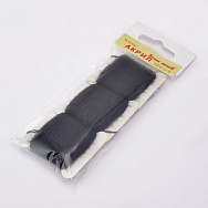 Акрилові нитки, №12102, Чорно-сині (MUL-058832)