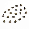 Заглушки для пусет, Антична бронза, 5х4 мм (OSN-058399)