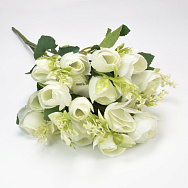 Букет камелій, 42 см, Кремовий (DIF-059302)