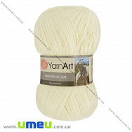 Пряжа YarnArt Angora De Luxe 100 г, 520 м, Кремовая 503 (YAR-029530)