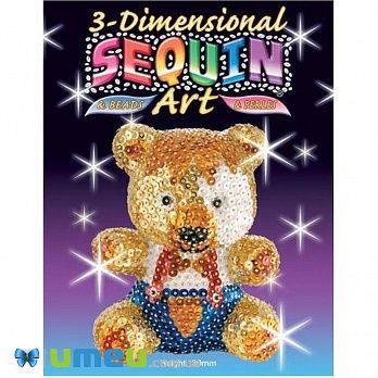 Набір для творчості Sequin Art 3D Ведмедик (DIF-043481)
