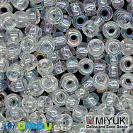 Бисер японский Miyuki круглый RR 6/0 №250, Прозрачный АВ (BIS-046009)