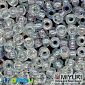 Бисер японский Miyuki круглый RR 6/0 №250, Прозрачный АВ (BIS-046009)