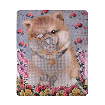 Набор алмазной живописи на картоне 25х21 см, Улыбка (SXM-056387)