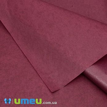 Папір тіш'ю, Бордовий, 65х50 см (UPK-039595)