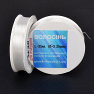 Леска (мононить), 0,35 мм, Прозрачная (LES-031537)