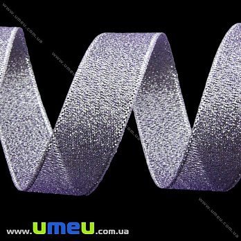 Стрічка парчева, 20 мм, Бузкова (LEN-022598)