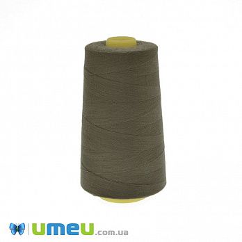 Нитка поліестерова KIWI №40/2 col.393, Хакі, 3600 м (MUL-046453)