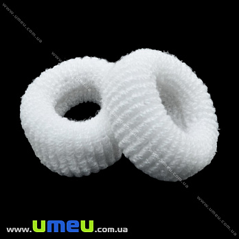 Резинка для волосся, 40 мм, Біла (OSN-041358)