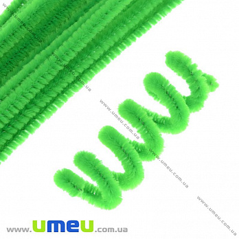 Синельная проволока, Салатовая, 30 см (DIF-017998)