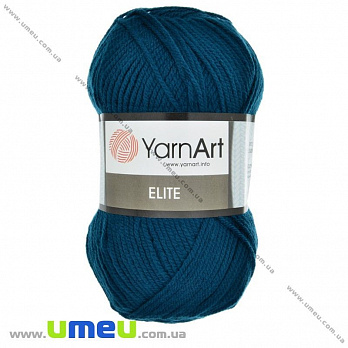 Пряжа YarnArt Elite 100 г, 300 м, Морская волна 850 (YAR-025384)