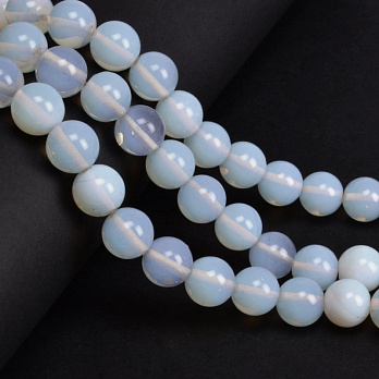 Бусины Опалит, Синт. камень, 12 мм, Круглые (BUS-051823)