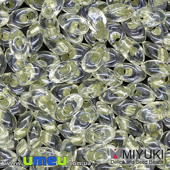 Бисер японский Miyuki LMA №1527, 4х7 мм, Салатовый (BIS-036723)