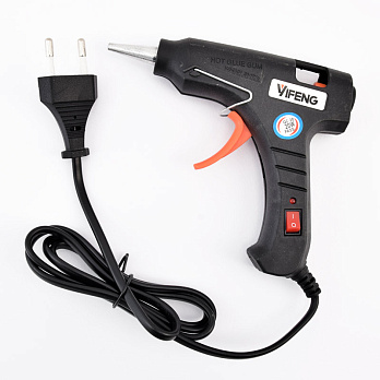 Клейовий пістолет, 20 Вт, 135х110 мм, Чорний (INS-058951)