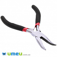 Інструмент Тонкогубці вигнуті, Чорний, 12,5 см (INS-027012)