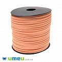 Замшевый шнур, 3 мм, Персиковый (LEN-044183)