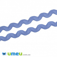 Тасьма березка, 5 мм, Блакитна (LEN-042254)