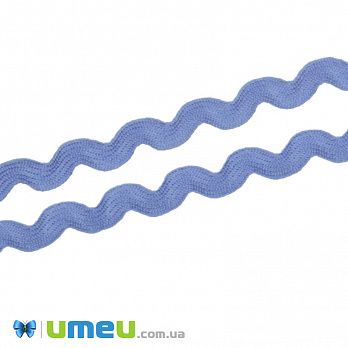 Тасьма березка, 5 мм, Блакитна (LEN-042254)