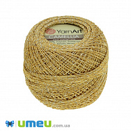 Пряжа YarnArt Camellia 25 г, 190 м, Золотиста 419 (YAR-038392)