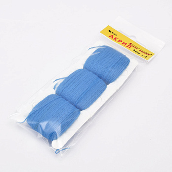 Акрилові нитки, №1261, Блакитні (MUL-058802)