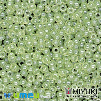 Бісер японський Miyuki круглий RR 10/0 №371, Салатовий (BIS-047548)