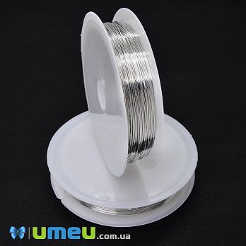 Дріт мідний, 0,4 мм, Сріблястий (LES-044150)