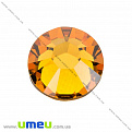 Стразы стеклянные неклеевые SS4 (1,6 мм), Янтарные (STR-015228)