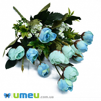 Букет камелії, 33 см, М'ятний (DIF-048334)