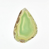Срез Агата, Зеленый, 72х48 мм (POD-009206)