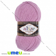 Пряжа Alize Lanagold Fine 100 г, 390 м, Рожева 98 (YAR-025399)
