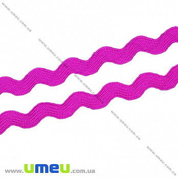 Тасьма березка, 5 мм, Малинова (LEN-010386)