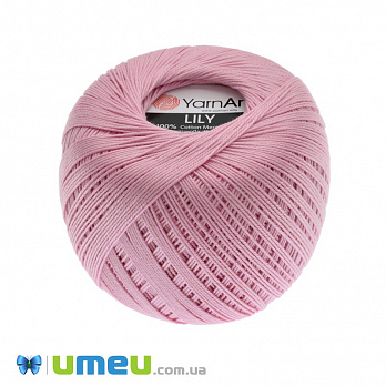 Пряжа YarnArt Lily 50 г, 225 м, Розовая 319 (YAR-038408)