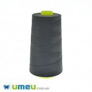 Нить полиэстеровая KIWI №40/2 col.346, Серая темная, 3600 м (MUL-046444)