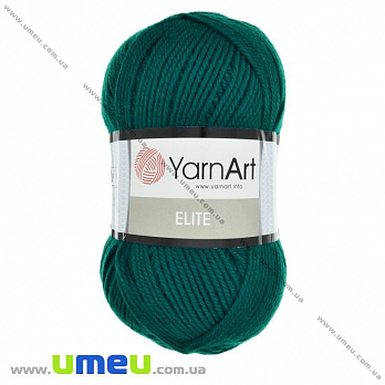 Пряжа YarnArt Elite 100 г, 300 м, Изумрудная 73 (YAR-023288)