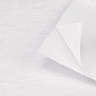 Фетр 1 мм на клеевой основе, 10х15 см, Белый (FLT-053583)