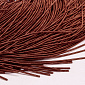 Канитель мягкая 1 мм, Коричневая матовая (KNT-051263)