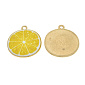 Подвеска метал. Лимон, 26х23 мм, Золото (POD-054721)