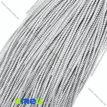 Канитель фигурная зиг-заг 2,5 мм, Серебристая (KNT-028050)