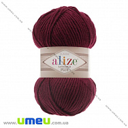 Пряжа Alize Lanagold Plus 100 г, 140 м, Бордова 57 (YAR-029551)