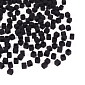 Бісер японський Miyuki Cubes SB18-401F, 1,8 мм, Чорний матовий (BIS-055959)