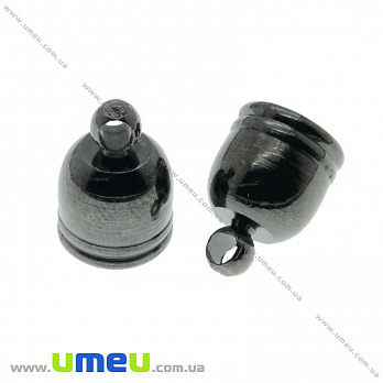 Ковпачок металевий, 11х8 мм, Чорний (OBN-031340)