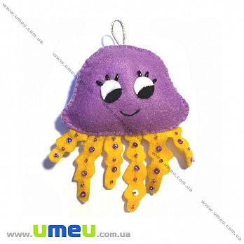 Набір з фетру для створення іграшки, Медуза ФН-74, 12х9,5 см (FLT-034868)