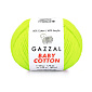Пряжа Gazzal Baby Cotton №3462, 50 г, 165 м, Жовта неонова (YAR-060773)