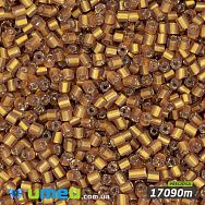 Бісер чеський Рубка 10/0, №17090m, Золото блискучий матовий (BIS-044001)