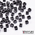 Бисер японский Miyuki Cubes SB3-401, 3 мм, Черный (BIS-051228)