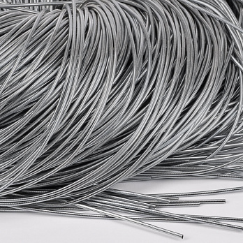 Канитель гладкая 1 мм, Серая (KNT-051297)