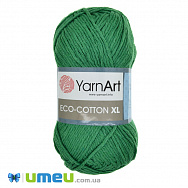 Пряжа YarnArt Eco-cotton XL 200 г, 220 м, Зеленая 767 (YAR-038374)