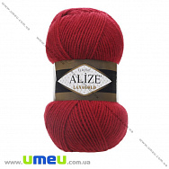 Пряжа Alize Lanagold 100 г, 240 м, Червона 56 (YAR-025373)